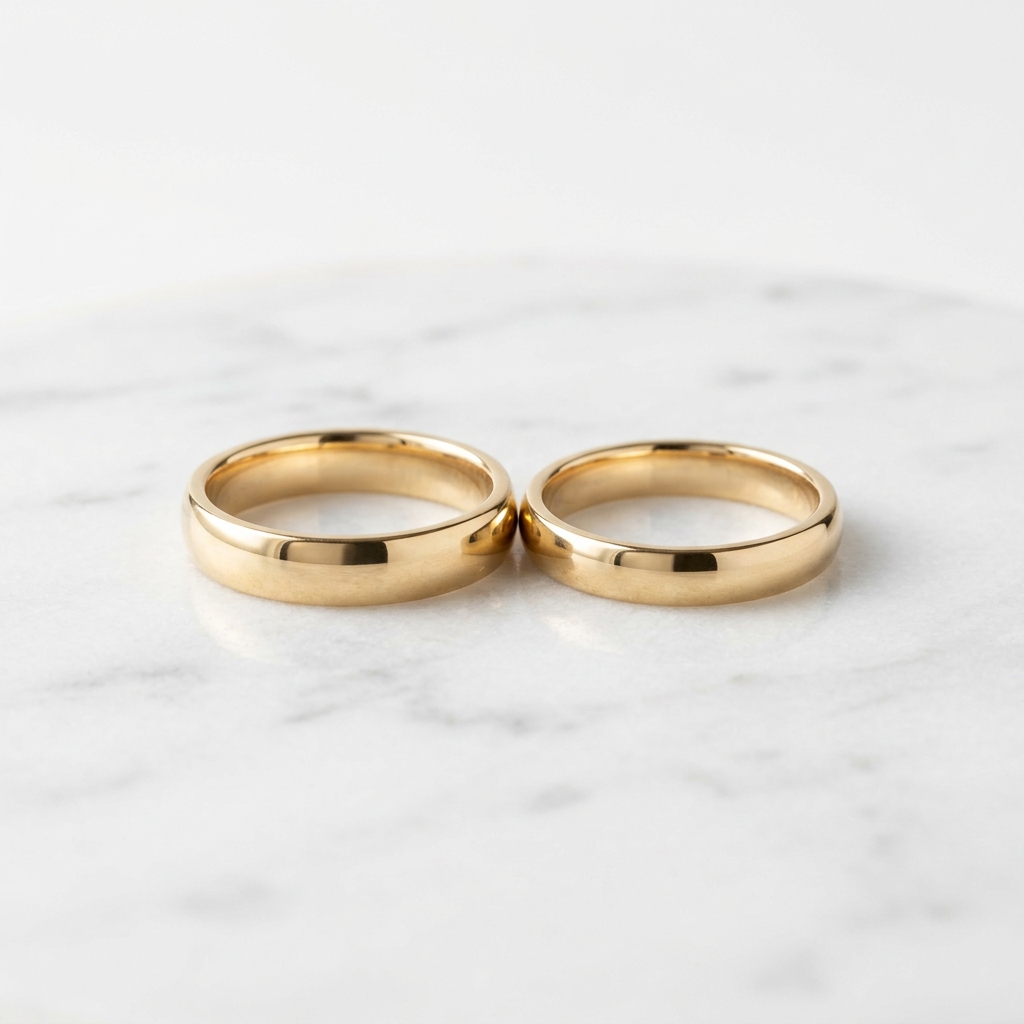 Alianzas de oro Nora Joyeros